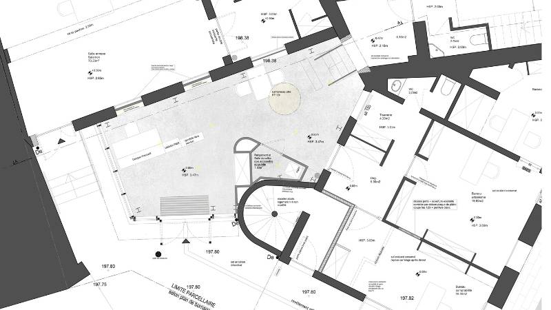 Extension de la Mairie de Grignan - agence postale communale - par DJAA Architectes