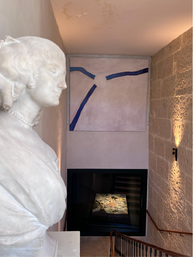 l'après réalisation d'une installation d'un plan relief par djaa à grignan